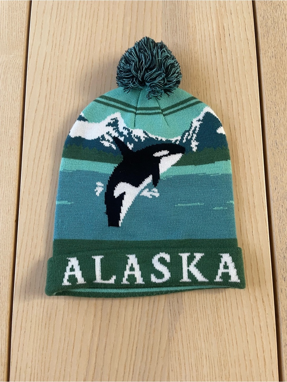 Alaska toque Alaska whale toque for adults
